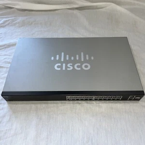 Cisco Small Business SG200-26P 24 Port PoE Smart Gigabit Ethernet Netzwerk Switch - Bild 1 von 8