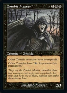 1x Zombie Master - Retro Rahmen - (NM-neuwertig) 30th Anniversary Edition - MTG Seattl - Bild 1 von 1