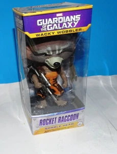 Funko Wacky Wobbler  GOTG Rocket Raccoon 2012 Vintage - Bild 1 von 6