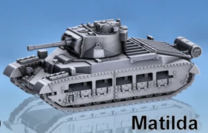 British - Matilda Tank  (3) - Picture 1 of 3