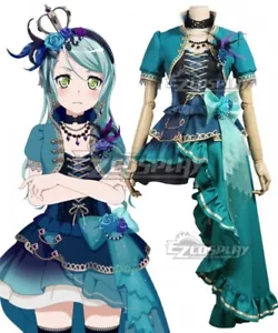 BanG Dream! Roselia Opera Of The Wasteland Hikawa Sayo Set Cosplay Costume E001 - Picture 1 of 6