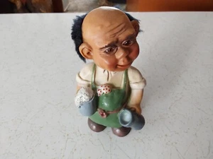 Vintage Bartender Bobble Head Vinyl SOUVENIR from GERMANY - Picture 1 of 6