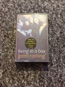Living In A Box : Gatecrashing : Limited Edition 4 BONUS TRACK Cassette Album - Picture 1 of 12