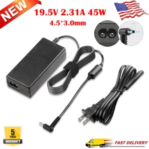 45W AC Adapter Charger Power Cord For HP 15-ba113cl 15-ba077cl 15-ba038dx Laptop - Picture 1 of 11