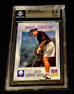 ANNIKA SORENSTAM ROOKIE SI For Kids Sports Illustrated Rare 1996 Sweden BGS 8.5 - Picture 1 of 2