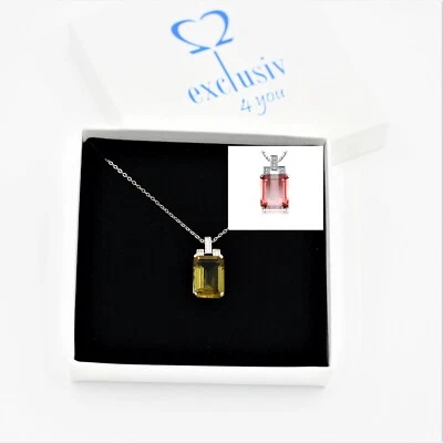 Sultanit Zultanit Edelstein Anhänger mit Kette Sterlingsilber925 mit Geschenkbox - Bild 1 von 4