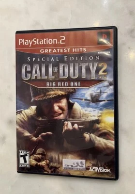 Call of Duty 2 Big Red One (Special Edition)    |  PS2  |  Complete in Box - Image 1 of 4