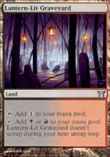 LANTERN-LIT GRAVEYARD X4 4 4X Champions of Kamigawa MTG Magic Cards DJMagic