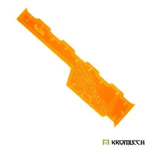 KROMLECH REGLA DE BATALLA IMPERIAL 9” - NARANJA - Imagen 1 de 2
