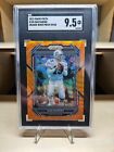 Dan Marino Prizm Orange Wave /60 #185 2022 Miami Dolphins Hof Sgc 9.5