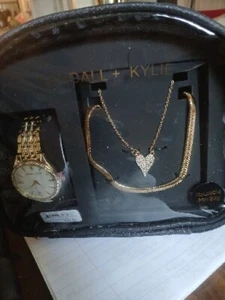 Kendall And Kylie Watch Necklace And Bracelet Bag - Picture 1 of 3