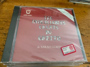 CD Sarah Gorby – Les Inoubliables Chants Du Ghetto - Imagen 1 de 1