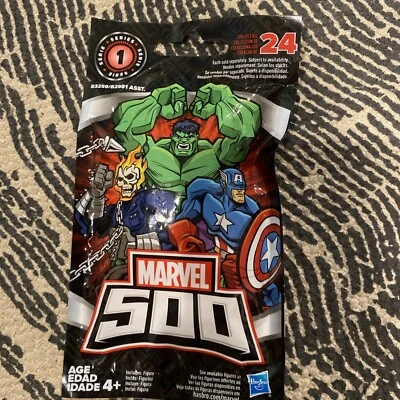 Marvel 500 Series 1 Collectible Figure Blind Bag Sealed RARE - Image 1 of 2