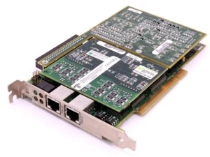 Dialogic Brooktrout PRI-PCI64DV PCI 2x RJ-45 Data Fax T1/E1 VoIP Controller Card - Bild 1 von 1