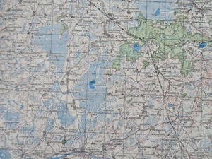 Pushkinskiye Gory Russia Soviet Union Pskov Oblast c 1943 WWII rare German topo - Picture 1 of 5
