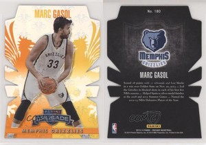 2013-14 Panini Crusade Crusade Orange Die-Cut /99 Marc Gasol #180
