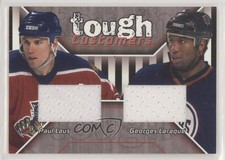 2001-02 ITG Be A Player Update /90 Paul Laus Georges Laraque #TC-29