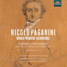 Luca Fanfoni - Paganini: World Premiere Recordings - Sonata a Preghiera with ori