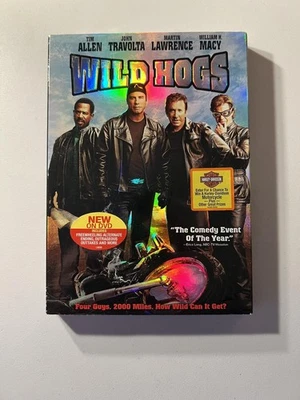 Wild Hogs DVD Widescreen Comedy Movie Tim Allen John Travolta Region 1 Disney Foto 1 de 4