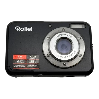 Rollei Compactline 52 | Digitalkamera | Schwarz - Bild 1 von 2