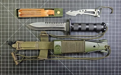 Aitor Jungle King II Fixed Blade Survival Knife, 5.38 Blade, New, Complete - Image 1 of 3