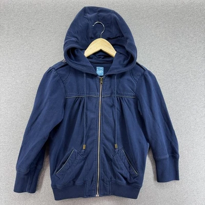 Vintage Barneys NY Co-Op Hoodie Womens Small Slim Fit Full Zip Stretch Terry - Image 1 of 4