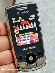 Samsung SGH-J700 (Unlocked) Slide Mobile Phone Excellent Condition With Charger - Picture 1 of 10
