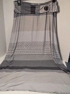 Robert Louis Skirt, Womans Xl, Maxi, Polyester Blend, Long, Striped - Picture 1 of 4