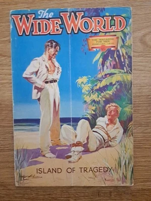 Vintage The Wide World Magazine Vol.82  No.491 February 1939 - Image 1 of 4