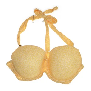 Sapph, Bikinioberteil, Größe: 95D, Gelb/Weiß, Elasthan/Polyester/Polyamid #4yY - Bild 1 von 5