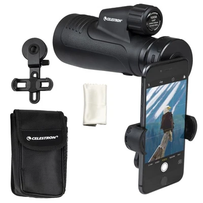 Celestron Outland X 10x50 Monocular Lightweight Waterproof with Smartphone Ad... - Image 1 of 4