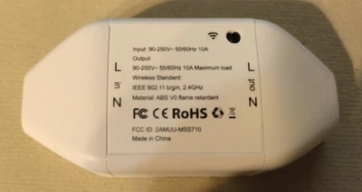 Meross WLAN Schalter Smart Home WiFi Switch - MSS710 - Bild 1 von 2