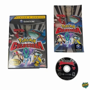 Pokemon Colosseum Nintendo GameCube 2004 Complete CIB W/ Manual TESTED AUTHENTIC - Picture 1 of 24