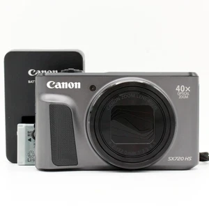 CANON PowerShot SX720 HS Black Digital Camera 20.3MP 40x Optical Zoom [Top Mint] - Picture 1 of 6