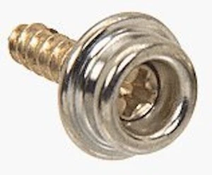 (50) C.S. Osborne 4712SS-3/8 Stainless Steel Screw Studs, 3/8" Length (78410) - Picture 1 of 5