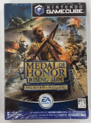 Medal of Honor Rising Sun Nintendo Gamecube GC Factory sealed Japanese Ver. - Image 1 of 2