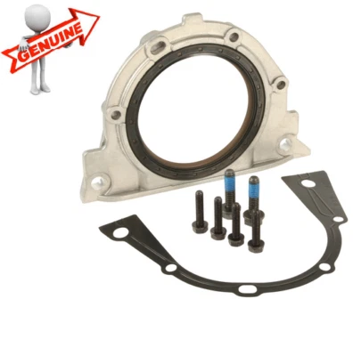 BMW E36 E46 E39 E60 X3 X5 Engine Crankshaft Rear Seal With Housing Kit GENUINE - Image 1 of 4