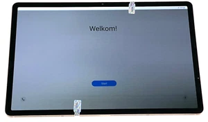 Damaged Samsung Galaxy Tab S7+ 5G SM-T976B Gold 128GB UNLOCKED - Spares/D864 - Afbeelding 1 van 14