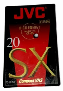 JVC VHSC High Energy Magnetite 85 TC-20SX Compact New Factory Sealed - Picture 1 of 2