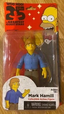 Figura de acción NECA Los Simpson 25 aniversario serie 2 Mark Hamill 5" Foto 1 de 3