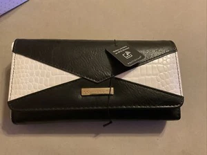 Ladies Equilibrium Purse 19cm x 9cm In Black And White New Boxed - Picture 1 of 5