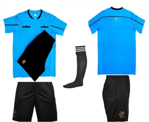 VIPER Fußball Rugby Hockey Schiedsrichter Kit Shirt & Shorts Socke Sportbekleidung Kleidung - Bild 1 von 4