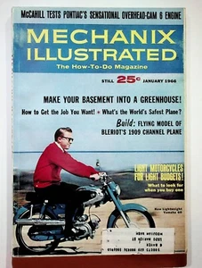 1966 January Mechanix Illustrated Magazine Yamaha Motorcycle McCahill Pontiac - Picture 1 of 3
