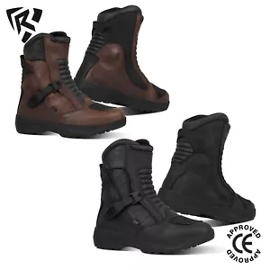 NUOVI STIVALI MOTO IMPERMEABILI MOTO MOTO SCARPE AVVENTURA TEMPESTA CE/UKCA LIVELLO 2 - Foto 1 di 41