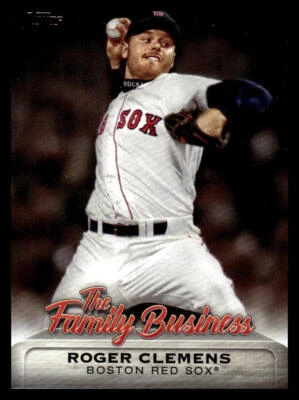 2019 Topps Update Roger Clemens #FB-6 The Family Business Boston Red Sox - Image 1 of 2