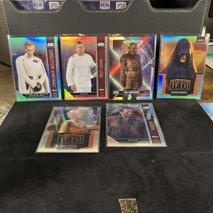 Topps Finest 2023 Star Wars Refractor Card Lot Darth Sidious, The Armorer + More - Picture 1 of 13