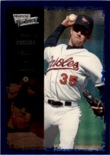 2000 Upper Deck Ultimate Victory Mike Mussina . Baltimore Orioles #21