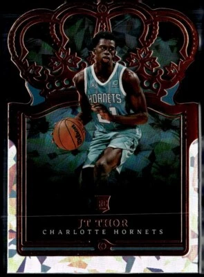2021-22 Panini Crown Royale #37 JT Thor Crystal Rookie Charlotte Hornets - Image 1 of 2