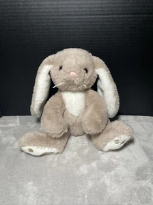 Bearington Collection Plush Bunny Brown Rabbit Long Floppy Ears Sitting 10" Toy - Picture 1 of 6