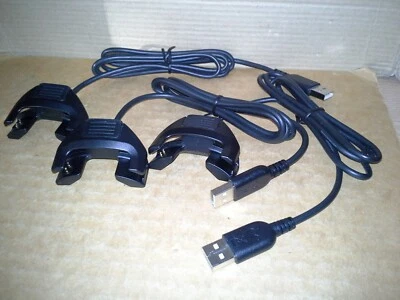 Genuino. Clip de carga y datos USB Garmin 010-12217-00 1 pieza para Vivosmart 1. En muy buena condición Foto 1 de 4